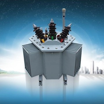S11-New Energy-Saving Three-Dimensional Coil Iron Core Immersed Transformer